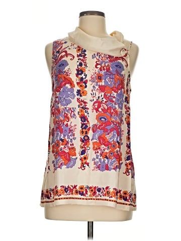 Dex Sleeveless Silk Top (view 1)