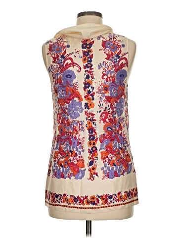 Dex Sleeveless Silk Top (view 2)