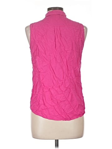 Ambiance Apparel Sleeveless Button-Down Shirt (view 2)