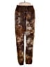 Talentless Tie-dye Brown Casual Pants Size M - photo 1
