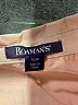 Roaman's Pink Long Sleeve Button-Down Shirt Size 30 - photo 7