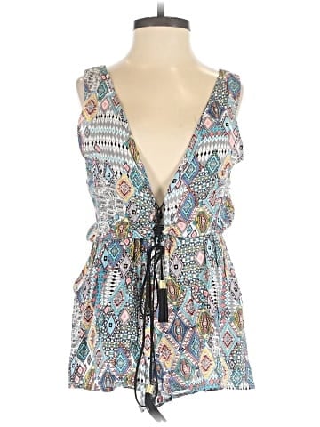 Red Carter Romper (view 1)