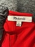 Madewell 100% Polyester Red Silk Button-Down Cami Size 6 - photo 7