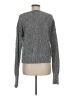 Kenneth Cole New York Metallic Gray Pullover Sweater Size M - photo 2