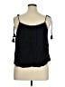 1.State 100% Rayon Black Sleeveless Blouse Size XL - photo 2