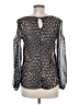 Unbranded Black Long Sleeve Blouse Size M - photo 2