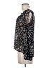 Unbranded Black Long Sleeve Blouse Size M - photo 5