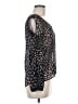Unbranded Black Long Sleeve Blouse Size M - photo 4