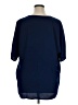 Worthington 100% Polyester Blue Short Sleeve Blouse Size XL - photo 2