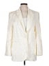 MNG Chevron-herringbone Ivory Blazer Size L - photo 1