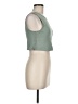 Yogalicious Green Sleeveless T-Shirt Size M - photo 4