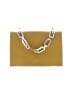 ALLSAINTS 100% Leather Solid Yellow Leather Clutch One size - photo 1