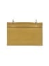ALLSAINTS 100% Leather Solid Yellow Leather Clutch One size - photo 2