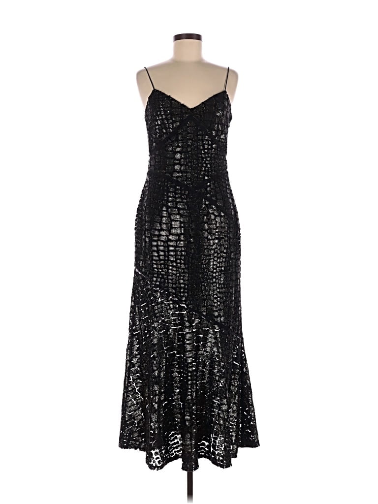 Pre-owned Parker Cocktail Dress In Black