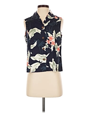 Caribbean Joe Sleeveless Blouse (view 1)