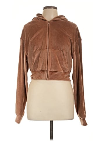 SKIMS Zip Up Hoodie (view 1)