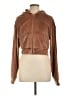 SKIMS Brown Zip Up Hoodie Size L - photo 1