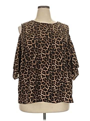 MICHAEL Michael Kors 3/4 Sleeve Blouse (view 1)