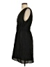 Gap 100% Polyester Solid Black Cocktail Dress Size S (tall) - photo 5