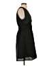 Gap 100% Polyester Solid Black Cocktail Dress Size S (tall) - photo 4