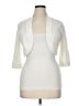 Eliza J Ivory Cardigan Size XL - photo 1
