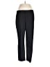 Theory Chevron-herringbone Black Wool Pants Size 8 - photo 1