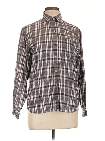 Diane von Furstenberg Long Sleeve Button-Down Shirt (view 1)
