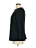 Sail to Sable 100% Polyester Black Long Sleeve Blouse Size M - photo 5
