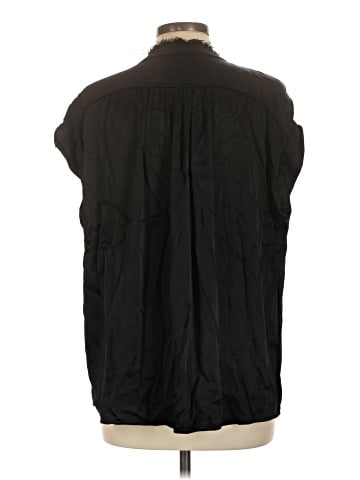 Tiana B. Sleeveless Button-Down Shirt (view 2)