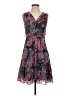 Aqua Paisley Blue Cocktail Dress Size S - photo 1