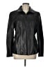 Jones New York 100% Leather Black Leather Jacket Size L - photo 1