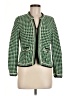 Maje Houndstooth Green Cardigan Size Med (2) - photo 1