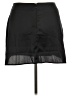 WeWoreWhat 100% Polyester Solid Black Casual Skirt Size XL - photo 2