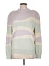 St. John Collection by Marie Gray Stripes Green Pullover Sweater Size L - photo 1