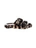 J/Slides Animal Print Brown Sandals Size 7 - photo 1