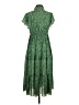 Max Studio 100% Polyester Paisley Green Casual Dress Size S - photo 2