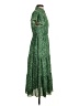 Max Studio 100% Polyester Paisley Green Casual Dress Size S - photo 4