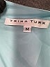 Trina Turk Blue Short Sleeve Top Size M - photo 7