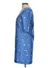 Brigitte Bailey 100% Polyester Blue Casual Dress Size L (estimated) - photo 5