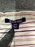 Roaman's Stripes Ivory 3/4 Sleeve Button-Down Shirt Size 30W - photo 7
