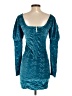 ASOS 100% Polyester Teal Cocktail Dress Size 4 - photo 2