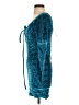 ASOS 100% Polyester Teal Cocktail Dress Size 4 - photo 5