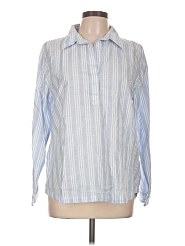 St. John's Bay Long Sleeve Blouse (view 1)