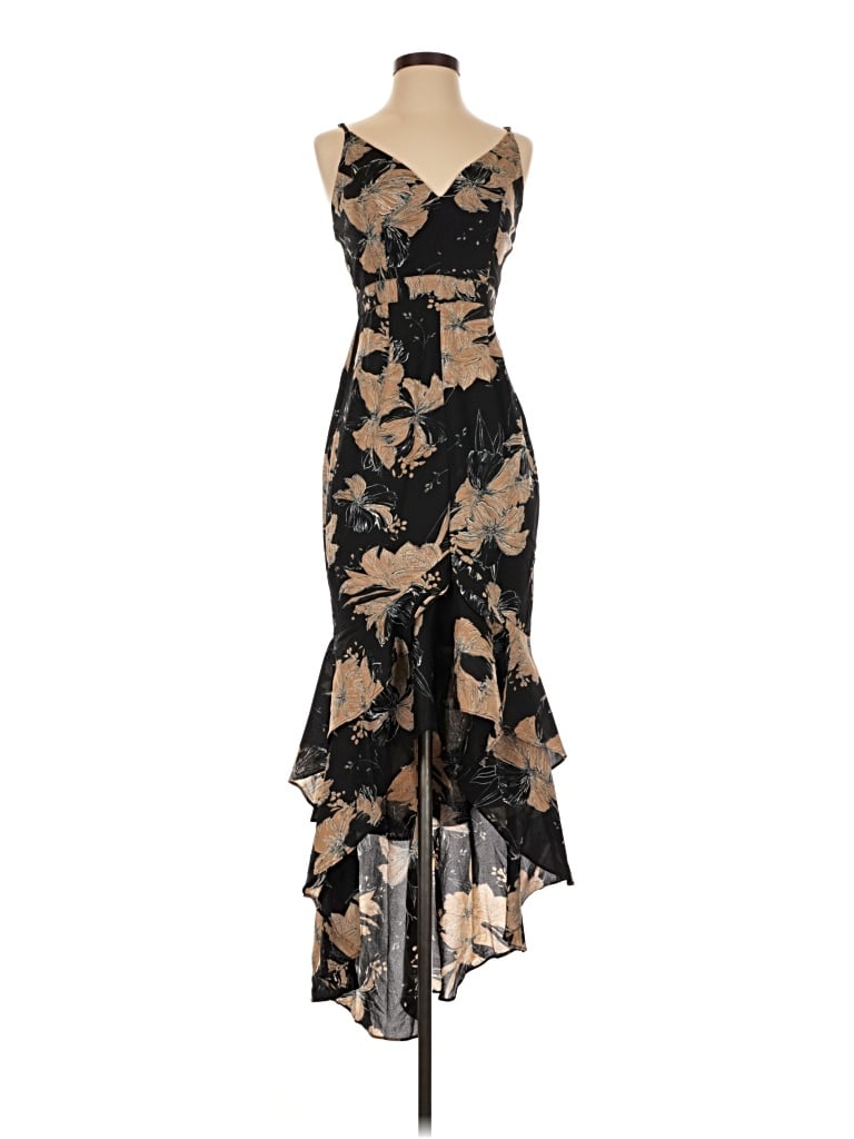 Pre-owned Lulus Cocktail Dress In Black
