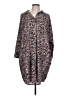 Monki 100% Polyester Brown Black Kimono Size L - photo 1