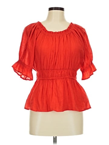 NANETTE Nanette Lepore Short Sleeve Blouse (view 1)