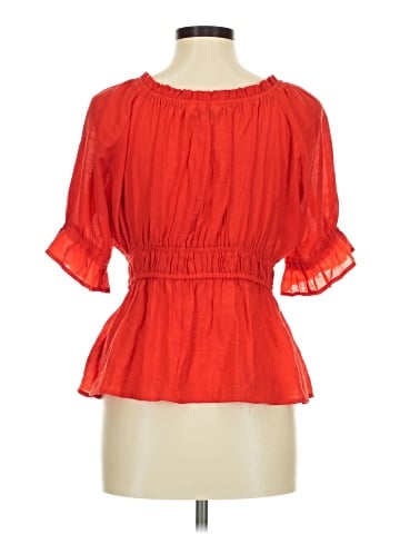 NANETTE Nanette Lepore Short Sleeve Blouse (view 2)