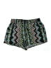 Full Tilt 100% Polyester Print Teal Shorts Size L - photo 1