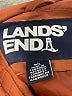 Lands' End 100% Polyester Solid Orange Brown Jacket Size XL - photo 6