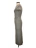 Assorted Brands Solid Gray Casual Dress Size 2 - photo 5
